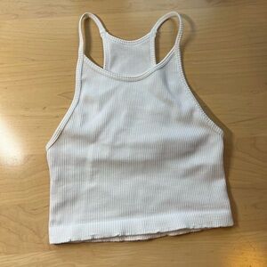 GAP Cream Ribbed Camisole